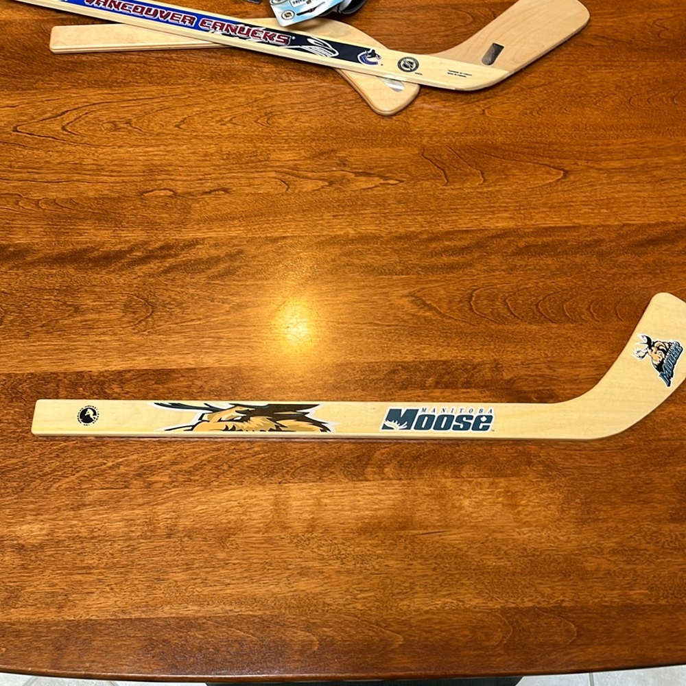 AHL | Manitoba Moose wooden mini hockey stick